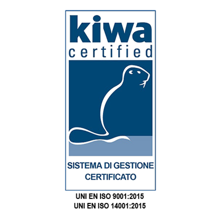 Kiwa Blu ISO 9001 ISO 14001